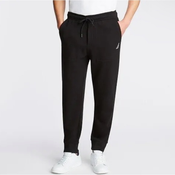 NWT Nautica Men's Jogger Pants Black - L, XL, 2XL - Picture 1 of 2